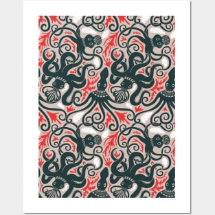 Minoan Octopuses Posters and Art